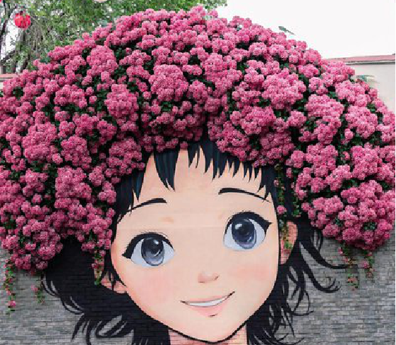 龙山墙体彩绘-网红墙打卡