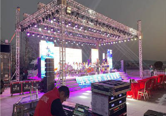 龙山活动搭建