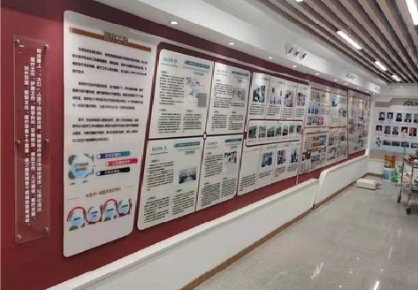 龙山大城市文化背景墙制作常用工艺。