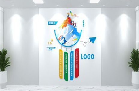 龙山公司企业形象墙的工艺材料有哪些?