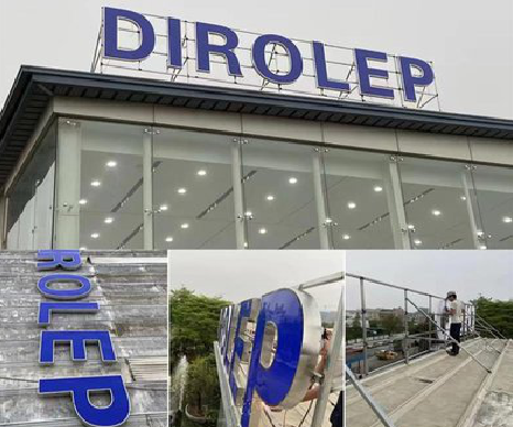 龙山楼顶发光字安装的注意事项。